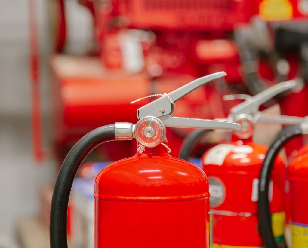extintor de água pressurizada