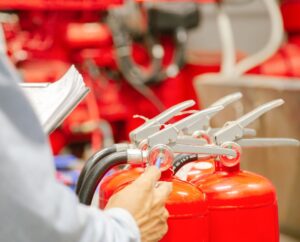 extintor de incêndio